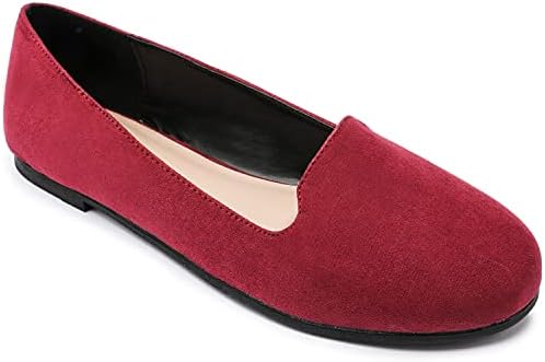 red flats wide width