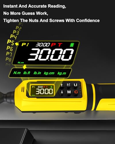 ATsafepro 1/4 Inch Digital Torque Wrench