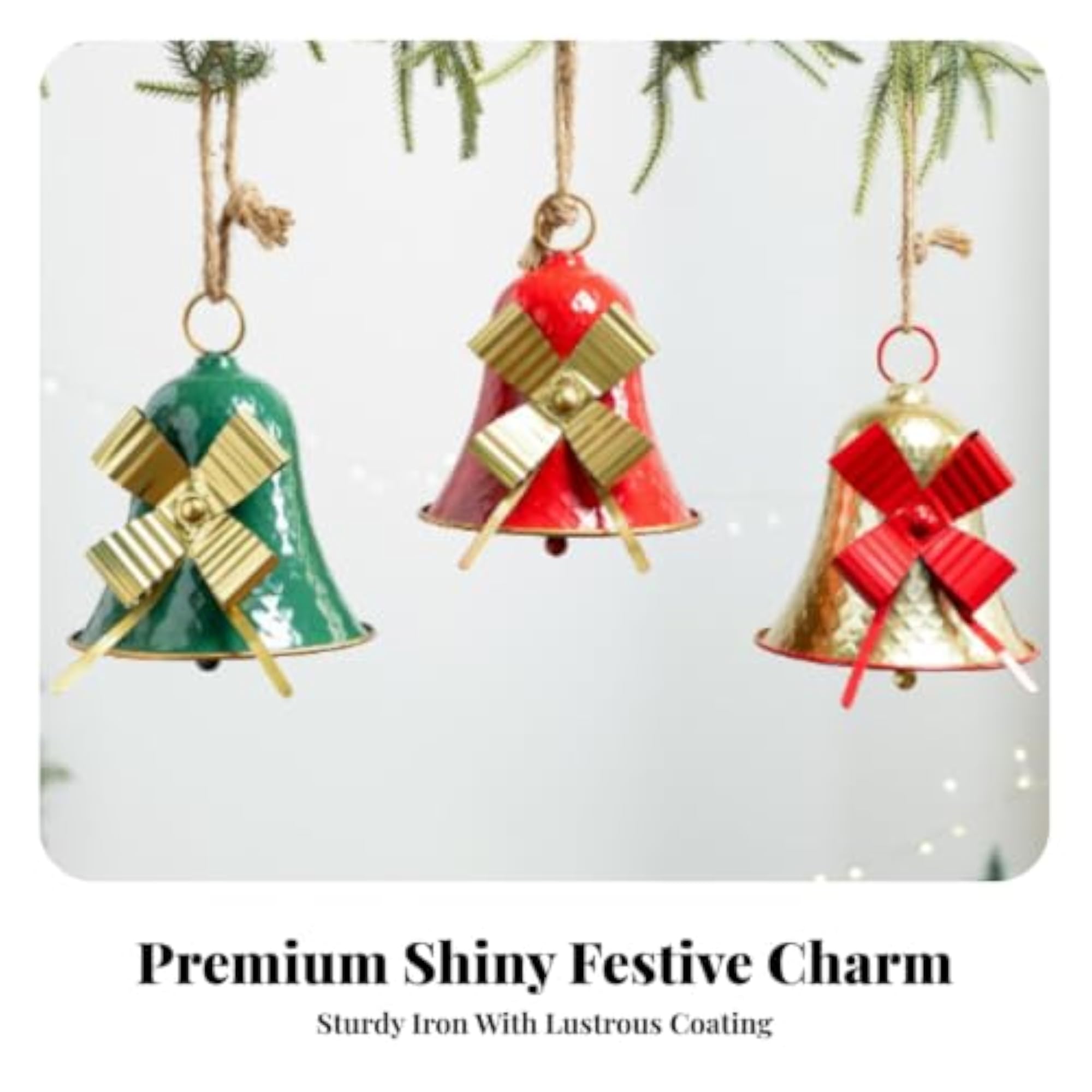 Authentic Bell Ornament Artisan Look