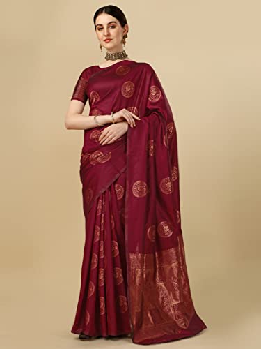 Image of Avantika Fashion Women's Kanjivaram Soft Silk Banarasi Sarees With Blouse Piece