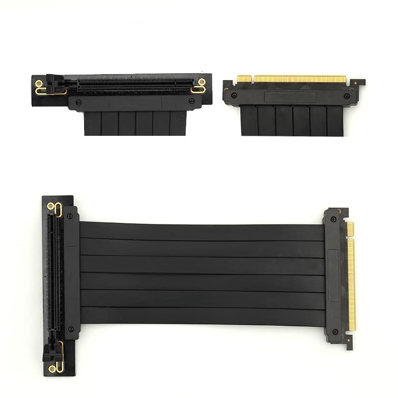 Amazon.co.jp: PCIE 4.0 x16 延長ライザーケーブル 高速 フレキシブル