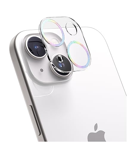 【SwitchEasy】 iPhone15 / iPhone15Plus 対応 カメラ保護カバー 指紋 傷 汚れ 防止 クリア カメラレンズ保護 [ iPhone 15 / iPhone15 Plus (アイフォン15 / アイフォン15 プラス) 対応