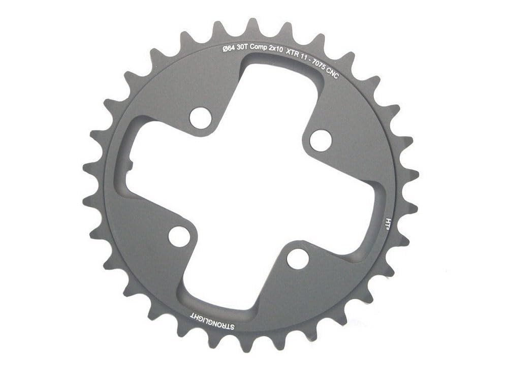 Évitez les sauts de chaîne avec Stronglight Uni VTT Chaîne Feuilles gris 11cm - 2