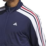 adidas mens Essentials Tricot Regular Color Block Track Jacket - Image 4