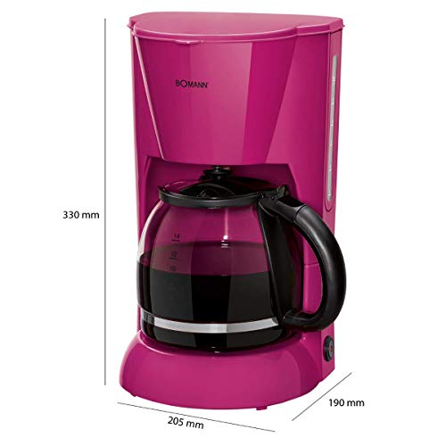 Bomann KA 183 CB Kaffeeautomat für 12-14 Tassen Kaffee, ca. 1,5 Liter Fassungsvermögen, Nachtropfsicherung… – Bild 5