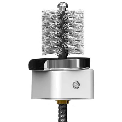 Electric Cup Washer, Water Bottle Cleaning Brush, 24W High Pressure, Automatic Glass Rinser Cup Cleaner, Glass Washer for Kitchen Sink, Bar, Coffee Shop, Includes Cup Brush and Supercharged Nozzle