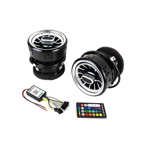 Salida de aire acondicionado premium con iluminación LED turbo para Benz Clase V