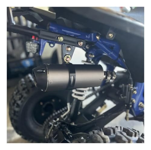 Silenciador de escape de alta resistencia con acople de 28mm y 38mm para motores de 160cc 5