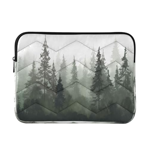 Funda para portátil 13-14 pulgadas impermeable forest trees miniatura 1