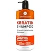 Keratin Enriched Shampoo - Sulfate and Paraben Free - Anti Frizz Treatment for Women and Men Professional Salon Grade Repair Formula with Silk Protein for Dry, Frizzy Damaged and Color Treated Hair