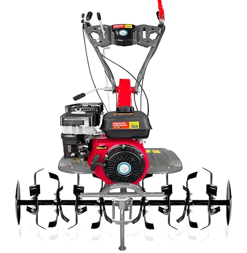 Image of DVI 7HP 4 Stroke Power Weeder with AIR Cooled Petrol Engine Suitable for Farm & Agriculture | Used for Weeding in All Types of Crops with High Carbon Metal Blades. (Without Attachment)