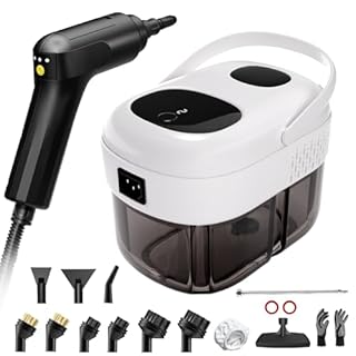 Nettoyeur Vapeur Haute Pression, Poignée Contrôlable 3 Niveaux, 15s Chauffage, 1.4L Steam Cleaner, Nettoyeur Vapeur Portable Pour Maison, Cuisine, Salle de Bain, Auto, Sols, Meubles