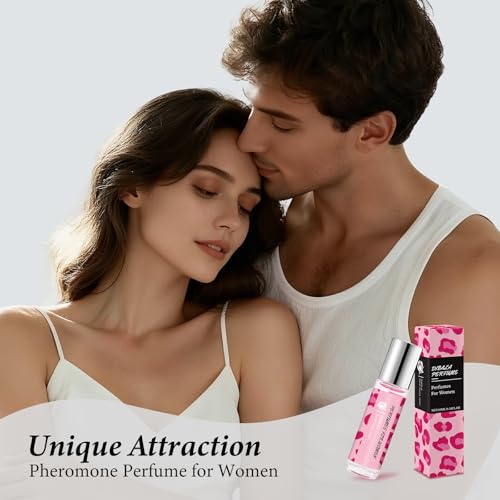 DIBALA Pheromones Perfume for Women,Long Lasting Natural Roll On Perfume Oil 10ml (0.34 fl oz)