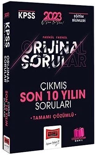 2023 KPSS Eğitim Bilimleri Fasikül Fasikül Orjinal Son 10 Yılın Çıkmış Soruları ve Çözümleri Yargı Yayınları