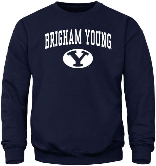 Barnesmith Crewneck Sweatshirt for College, Heritage Logo, Adult Unisex