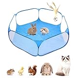 Box per animali domestici di piccola taglia, recinzione portatile da giardino per porcellini d