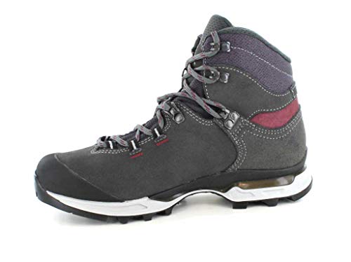 Hanwag Tatra Light Lady GTX, Damen Trekking- & Wanderstiefel, Schwarz (Asphalt/Dark Garnet 064356), 39 EU (5.5 UK)