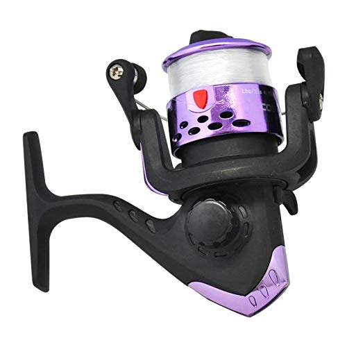 LXRZLS. Carp Angelrolle Spinnrollen Licht 200System 4BB Angeln Spinnrolle Links/Rechts Zusammenklappbarer Mit Nylonlinie… – Bild 7