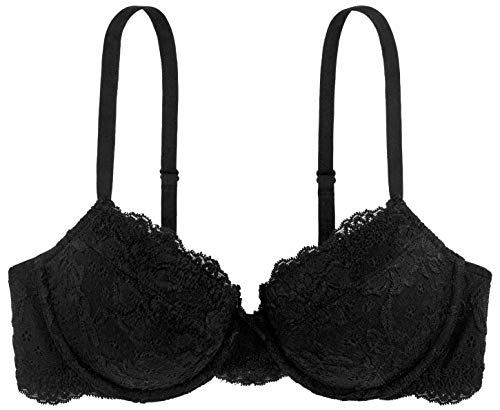 Dorina Spitze Lace BH, 3/4-Schale Demi Damen Comfort leicht gepolsterter...