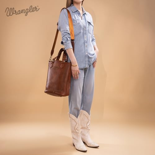 Bolso Tote Wrangler para Mujer Grande Crossbody miniatura 2