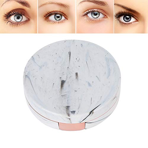 image for Mavis Laven Contact Lenses Soaking Case, Fashion Marble Portable Plast