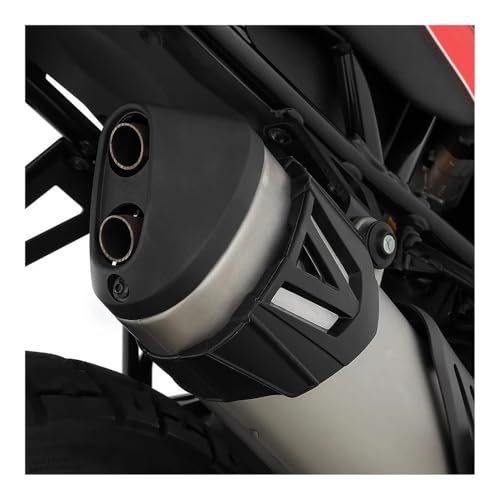 Bouclier thermique moto protecteur échappement silencieux Desert X couvercle