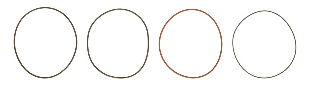 Ajusa 60005800 O-Ring Set cylinder sleeve