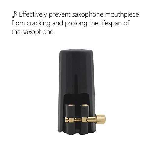 Afisel Alto Saxophone Ligature Fastener，Clarinet Ligatures，Tenor Soprano Artificial Leather Rubber For Sax Mouthpiece，Saxophone Red Block Pads. #TOP1