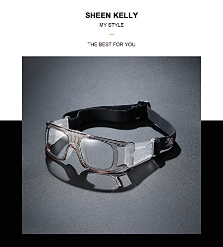 SHEEN KELLY Sportbrillen für Basketball FuÃball Volleyball Hockey Outdoor Sports Brille Schutzbrille Brillen Verstellbares Gummiband – Bild 5