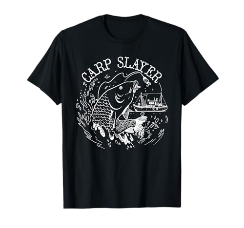 Carp Fishing Design for Men Funny Catfish and Carp T Shirt