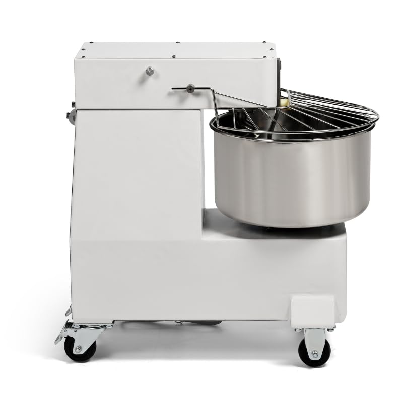 Pétrin 20 L Cuve Fixe et Tête Relevable - 1 Vitesse