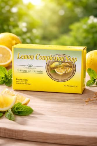 Countryside Lemon Complexion Soap Beauty Bar 125g, 3 Pack image 5