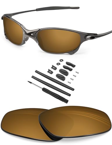 Image of BLAZERBUCK Anti-salt Polarized Replacement Lenses & Sock Kit for Oakley Juliet Sunglass