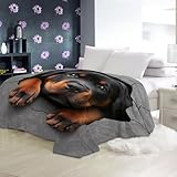 rottweiler cuccioli immagini Regalo Perfetto per Ogni Occasione：La coperta è un regalo premuroso per la famiglia, gli amici o le persone care. È un oggetto essenziale per la vita quotidiana, utile in molti momenti, dal riposo in casa al picnic all'aperto.coperta stampata grazie al suo design elegante, è un regalo che mostra il tuo gusto e la tua attenzione per gli altri
