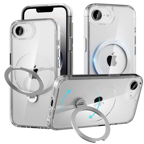 iPhone 16ep P[X MagSafeΉ NAP[X, ϏՌ ČRMILKi, CX[dΉ, ϖh~ X}zJo[ 