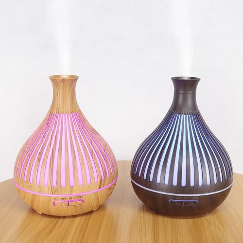 Difusor de aceites esenciales 400ml para habitación grande miniatura 3