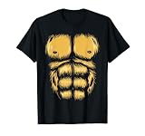 Disfraz De Gorila Vientre Animal Disfraz Carnaval Halloween Camiseta