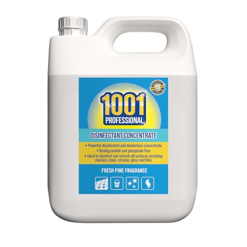 1001 Professional Disinfectant Concentrate Pine Fragrance Deodoriser 5L