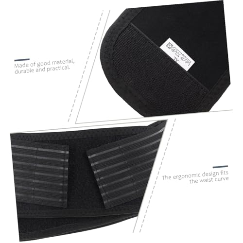 Faja lumbar autocalentable para hombre y mujer color negro miniatura 3