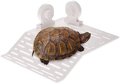 Amazon Galaparaカメのテラス タートル テラス タートル プラットフォーム 亀 日なたぼっこ 水亀用 桟橋 亀用 避け石 カメの生息地 浮島 支架底座 滑り止め 水族館用 爬虫類 両生類 飼育用品 飼育タンク カメクライミング能力 訓練 水族館の装飾 Xl Galapara 飼育