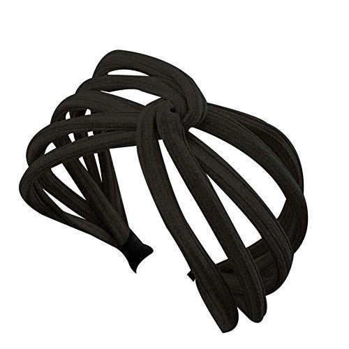 Starmood Diadema con lazo y nudo de cruz para mujer Cover