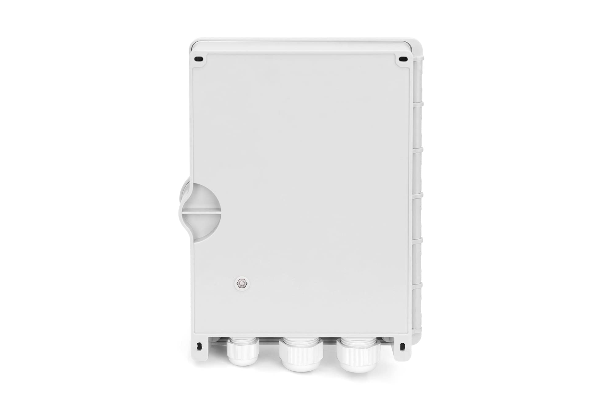 DIGITUS LWL-Distributionsbox für Außen – für 6 SC-Duplex-Kupplungen – Grau
