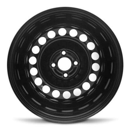 For 05-06 Pontiac Pursuit 15 Inch Black Steel Rim - Oe Direct Replacement - Road Ready Car Wheel #TOP2