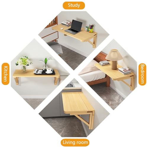 Bureau flottant polyvalent pour salon compact et repas confortables - 6