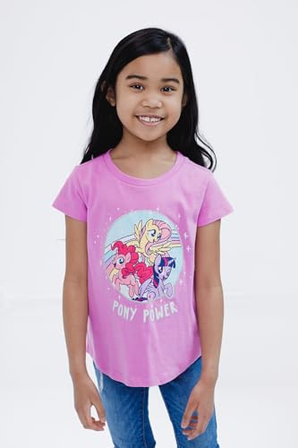 Image of My Little Pony Girls' Short Sleeve Tee Toddler to Big Kid
