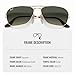 Ray-Ban RB3136 CARAVAN Square Shaped Non-Polarized Sunglasses for Men & Women – Includes Official RAYBAN Eyewear Kit – Ideal Formal & Casual Wear Sunglasses – Grey Gradient Lens