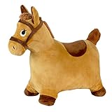 Toy To Enjoy Inflatable Hopping Horse for Toddlers & Kids â€“ Ride On Animal Bouncy Hopper Toy for 3, 4, 5 Year Olds Buys & Girls â€“ Plush Soft Fabric â€“ Pony Rider for Children