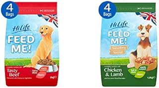 HiLife FEED ME! - Complete Dry Dog Food - Turkey Chicken Bacon Vegetables - Soft Moist & Meaty, 8kg