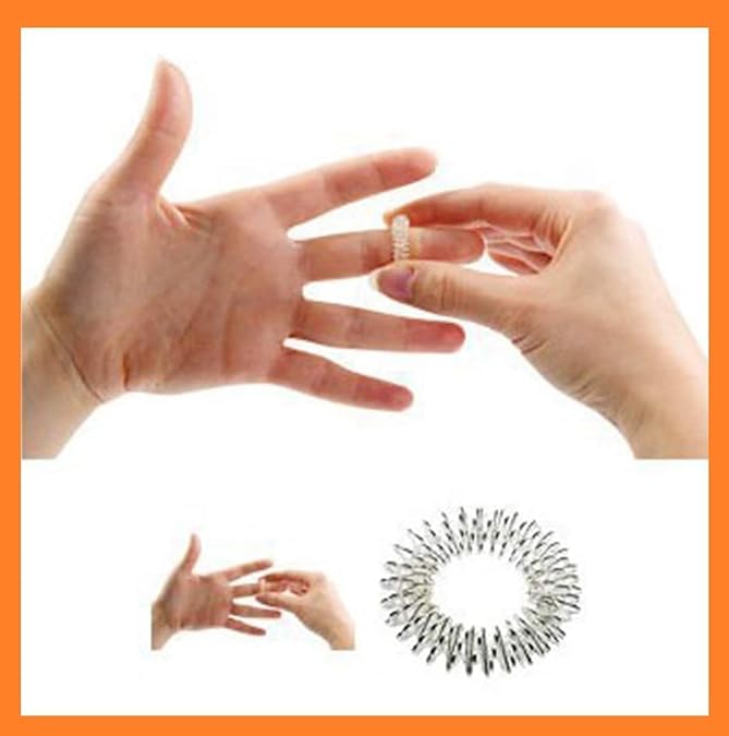 Image of Finger Massage Ring Flexible ring-Set of 5
