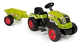 Tractor con remolque y asiento regulable